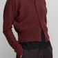 Cardigan Blouson n°257 in Maroon