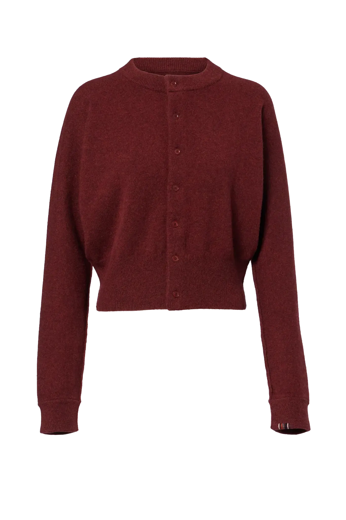 Cardigan Blouson n°257 in Maroon