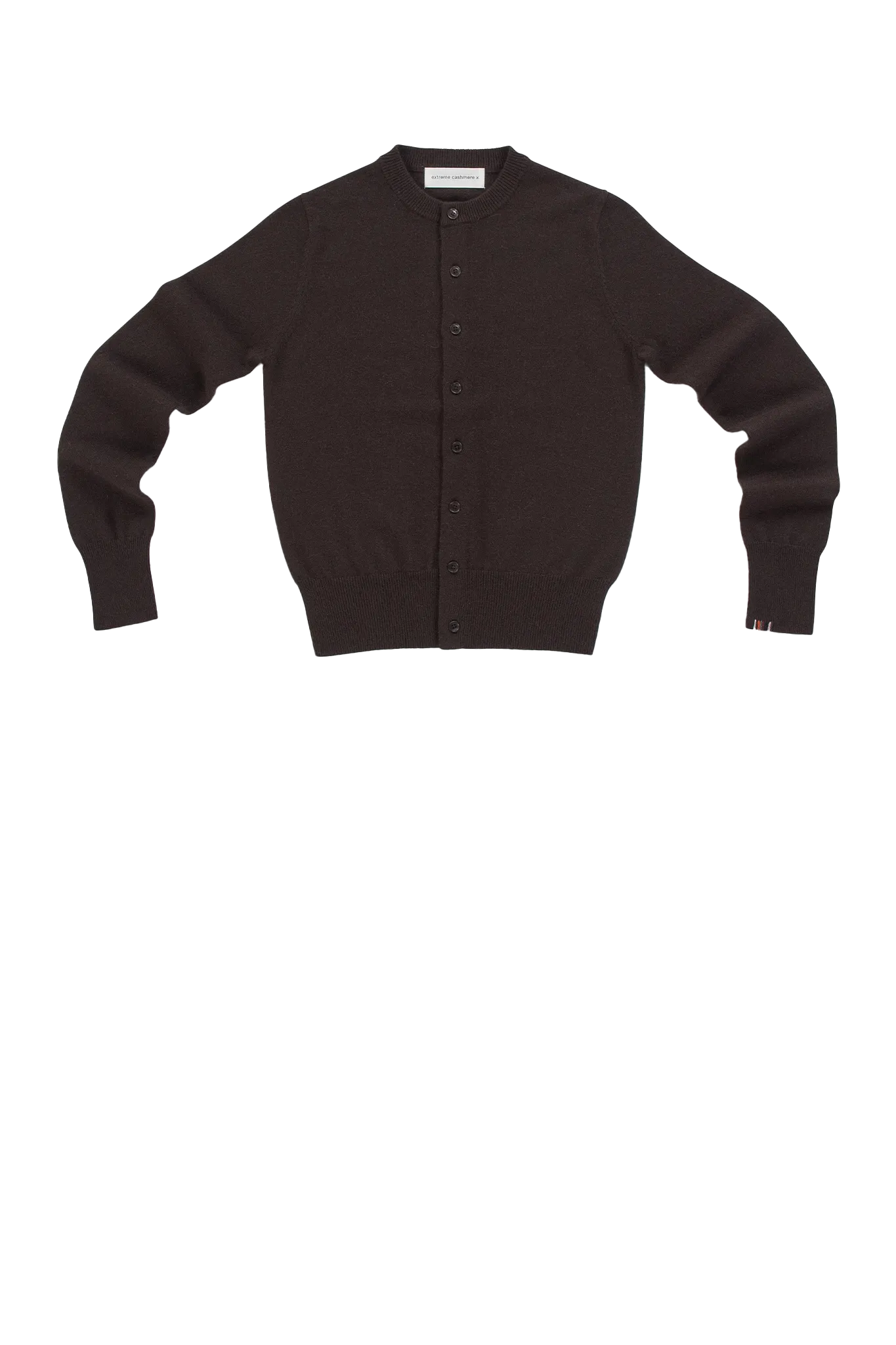 Strickjacke N°300 Little 2 in Dark Brown