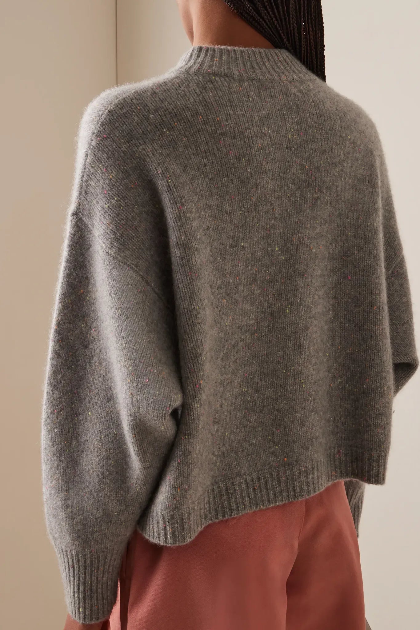 Cardigan The Cashmere Fleck in Silver