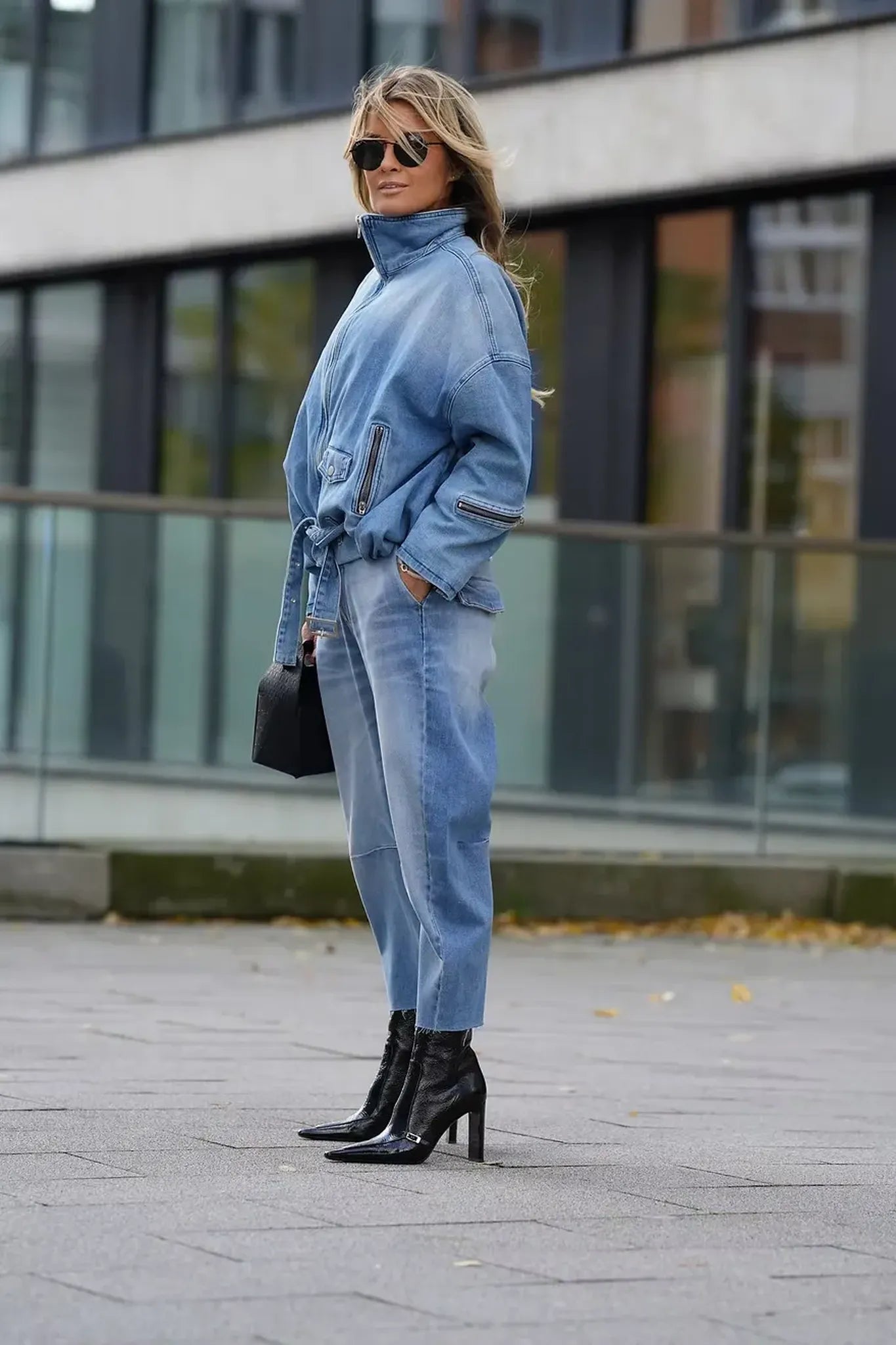 Jeans Shannon in Big Sure Blue