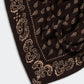 Cashmere Tuch The Wild Rag in Burnt Cocoa/Dune
