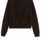 Cashmere Cardigan Grizzly in Chocolate
