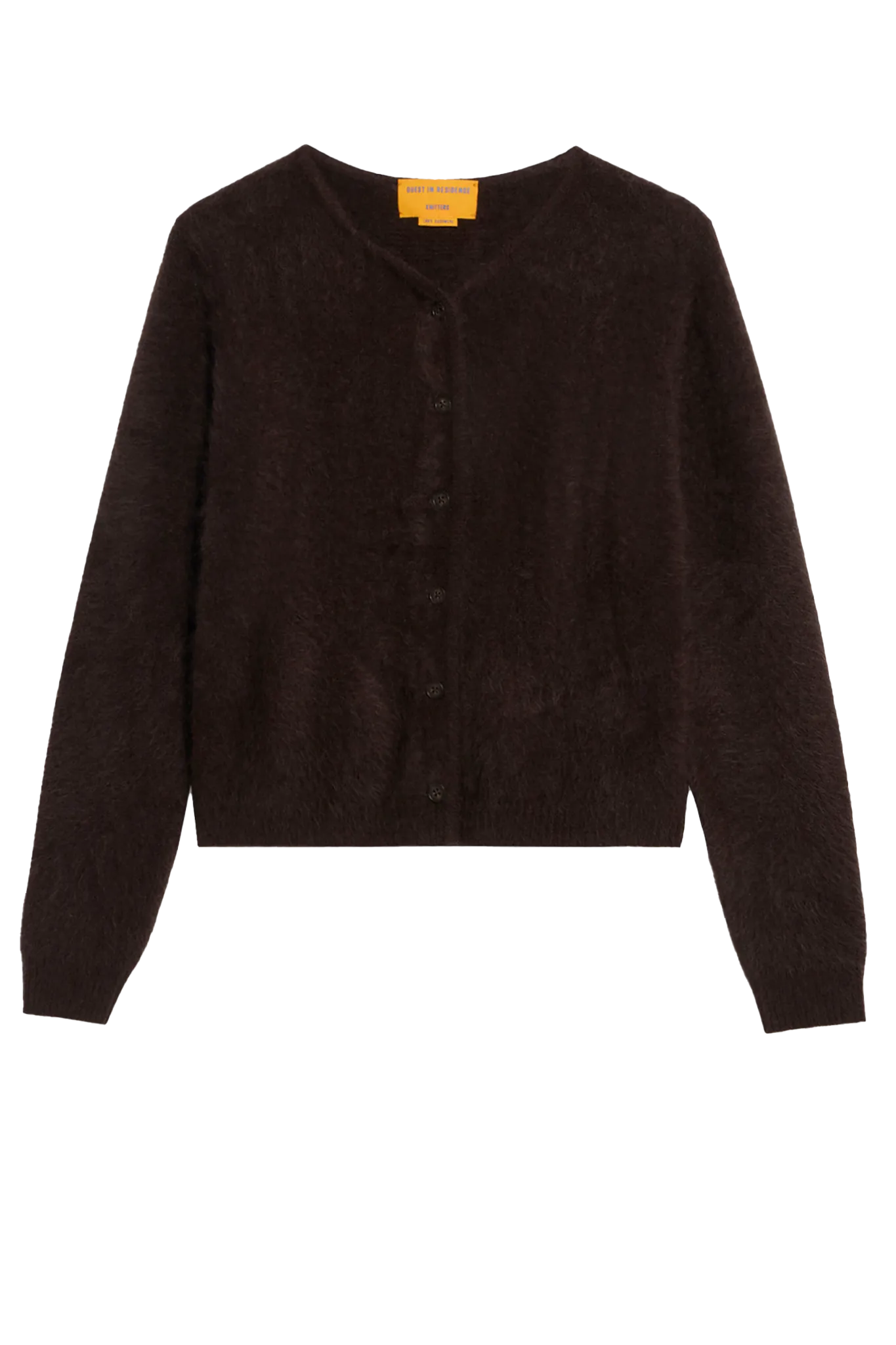 Cashmere Cardigan Grizzly in Chocolate