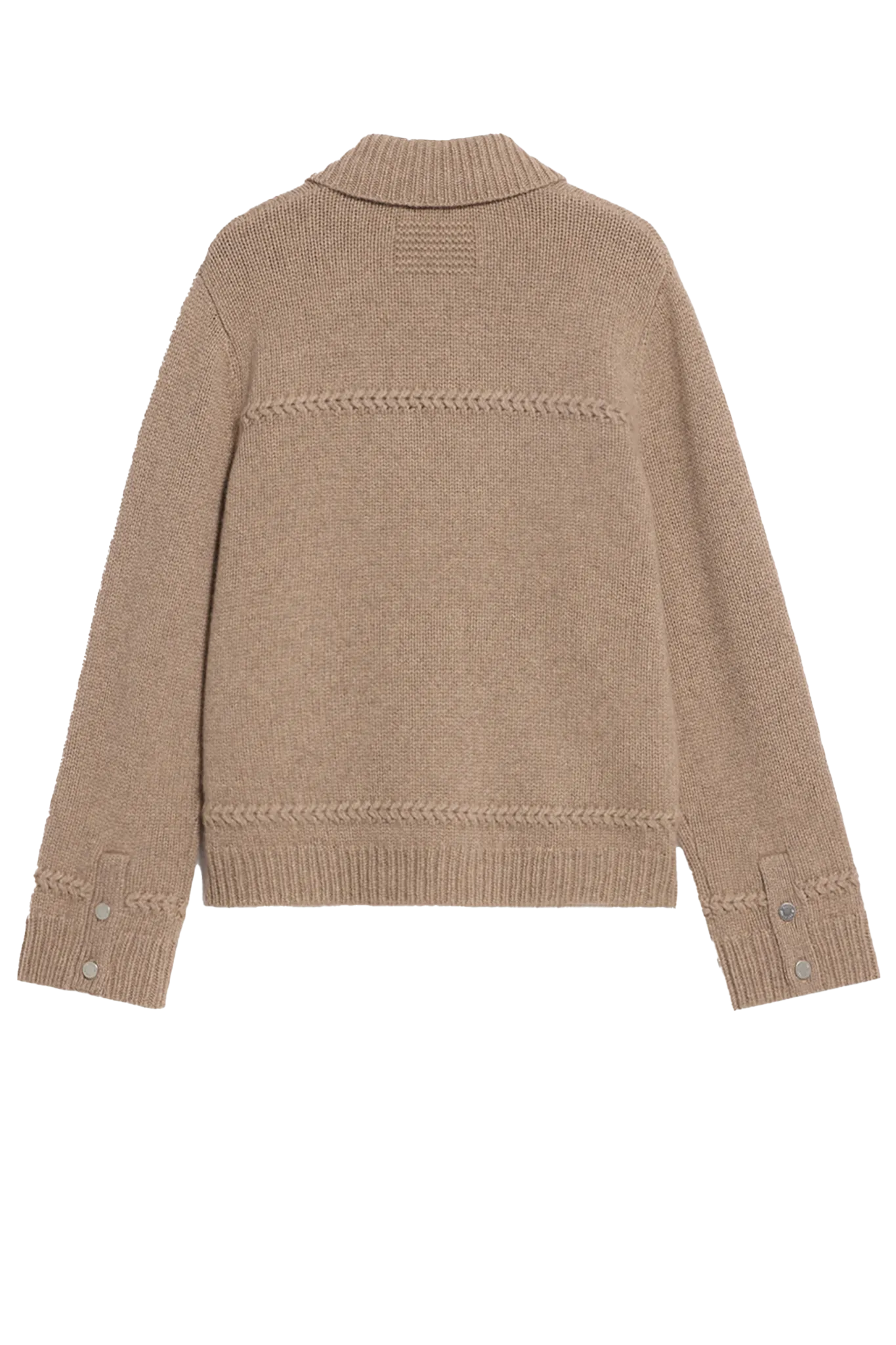 Jacke "Jean" in Taupe