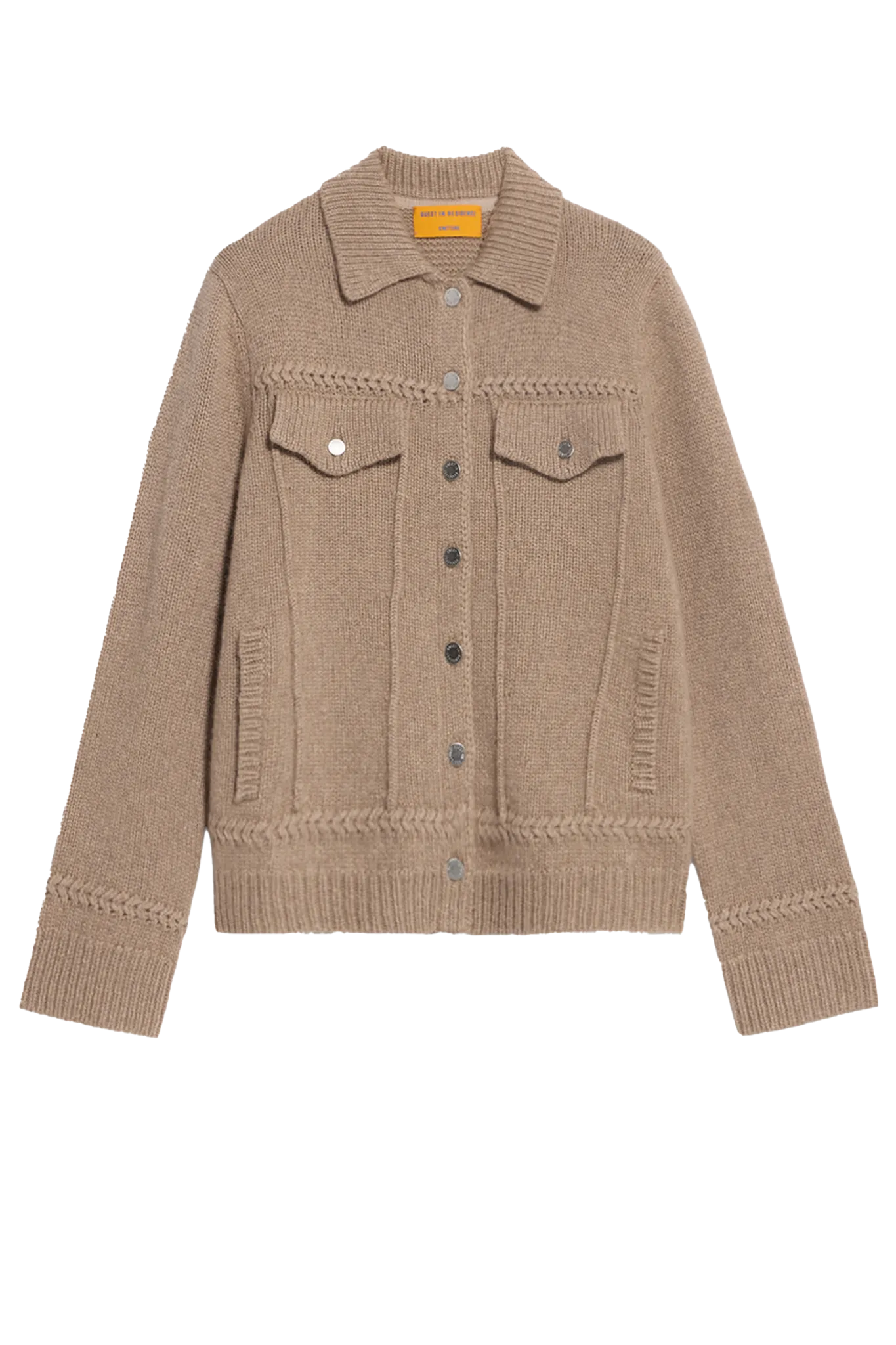 Jacke "Jean" in Taupe