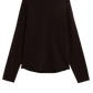 Cashmere Sweater Oversized Crew in Chocolate