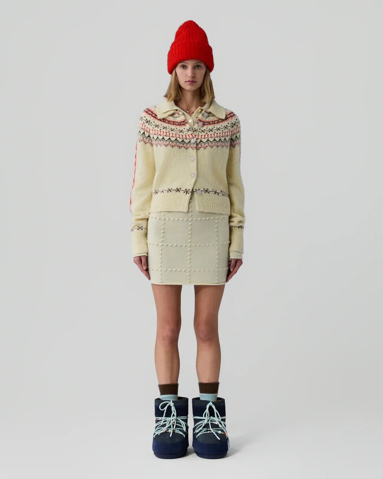 Cardigan Cloud Chalet in Mist Combo