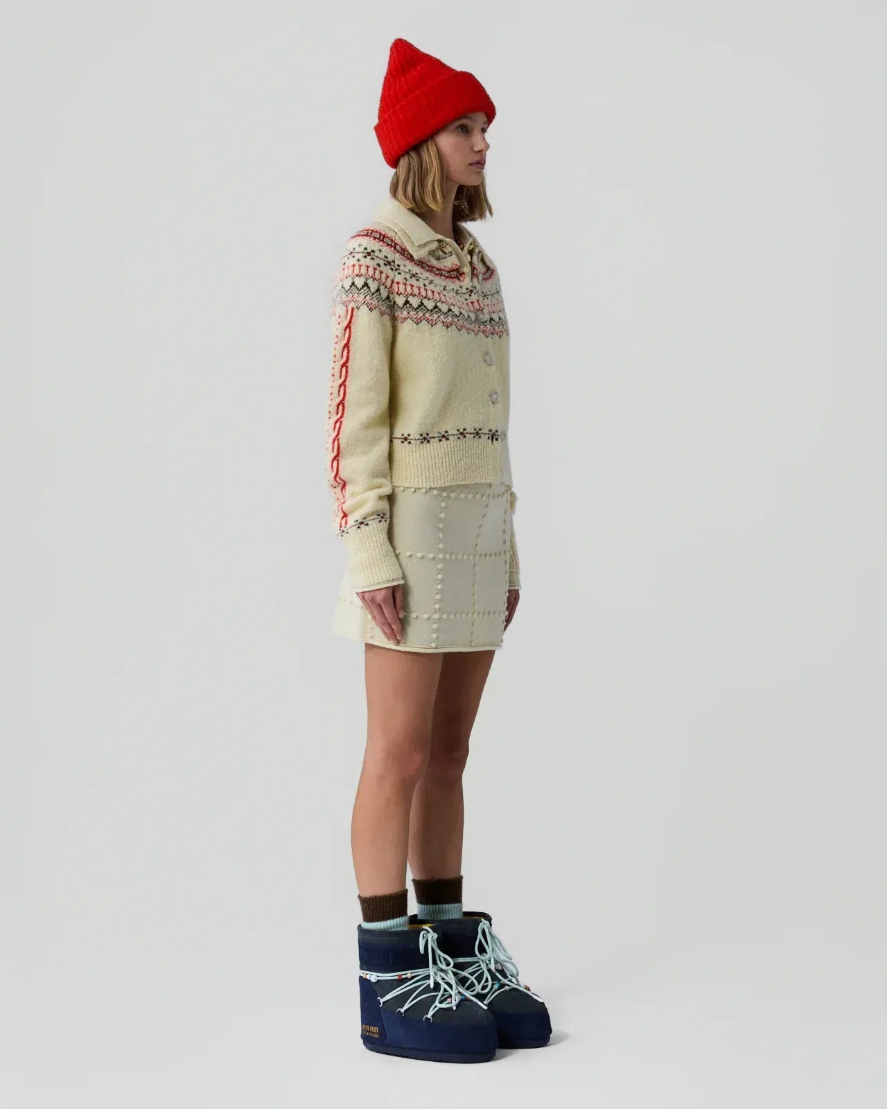 Cardigan Cloud Chalet in Mist Combo