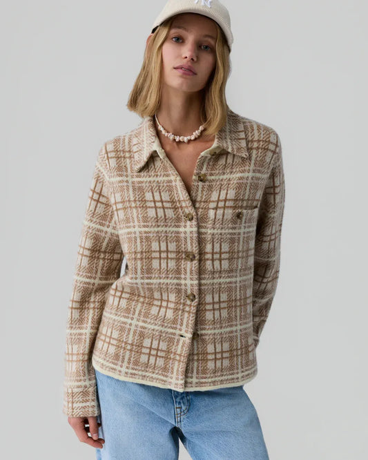 Shirt Dylan Plaid in Mist Combo