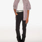 Hemd Fabrizia in Ecru/Burgundy
