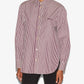 Hemd Fabrizia in Ecru/Burgundy