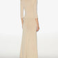 Strick Kleid Salina in Beige