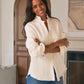 Shirt Eileen Relaxed Button Up in Vintage White