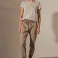 Hose Mixed Media Pant in Coyote