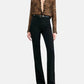 Bluse Gaia Slim in Vintage Leopard Print