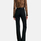 Bluse Gaia Slim in Vintage Leopard Print