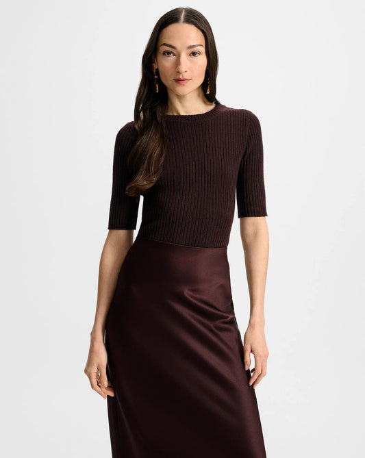 Pullover Emil Cashmere in Dark Currant