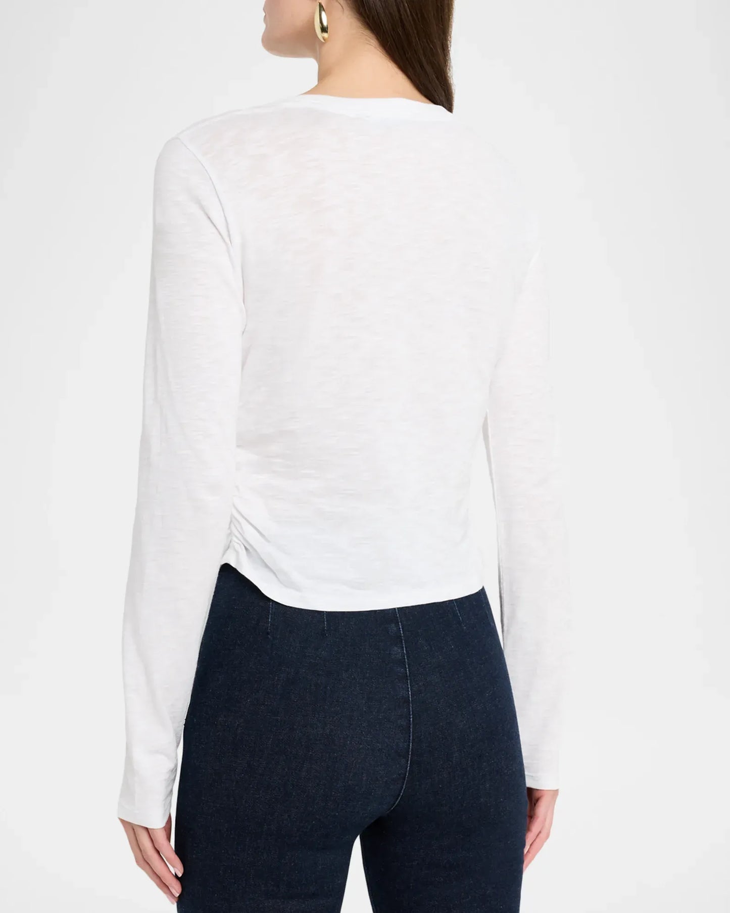 Top Kisha in White
