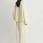 Pullover Boxy Bouclé Knit in Milk