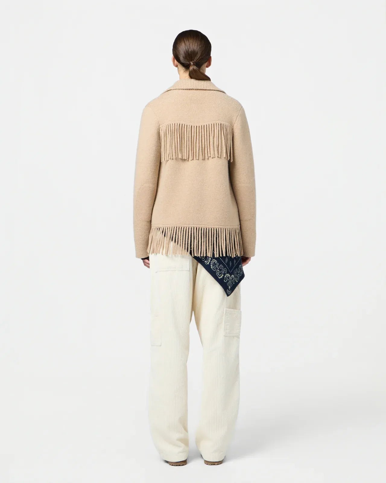 Jacke Western Fringe  in Dune