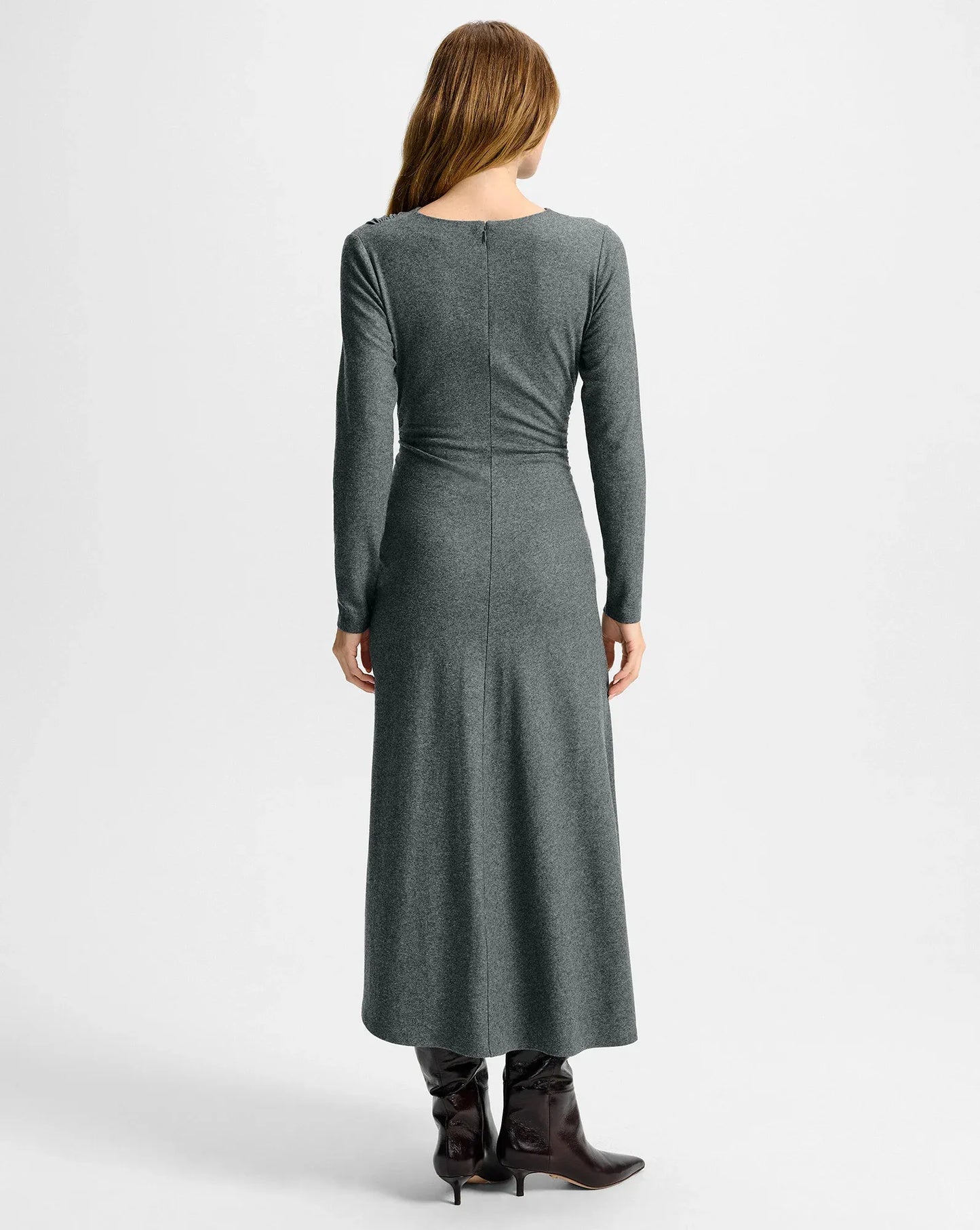 Kleid Theodora in Medium Heather Grey