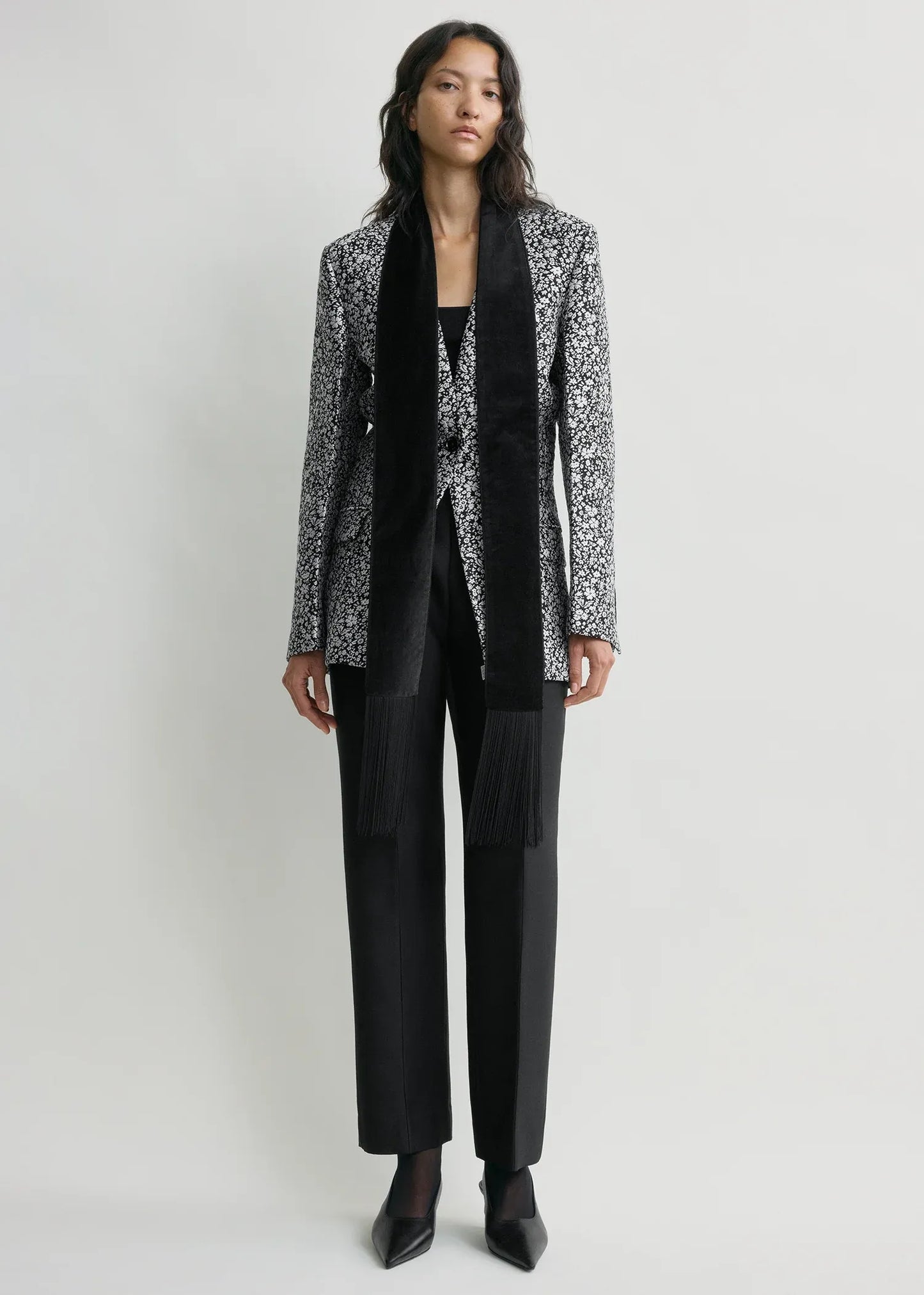 Smoking Schal in Black