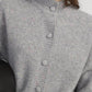 Cardigan The Cashmere Fleck in Silver