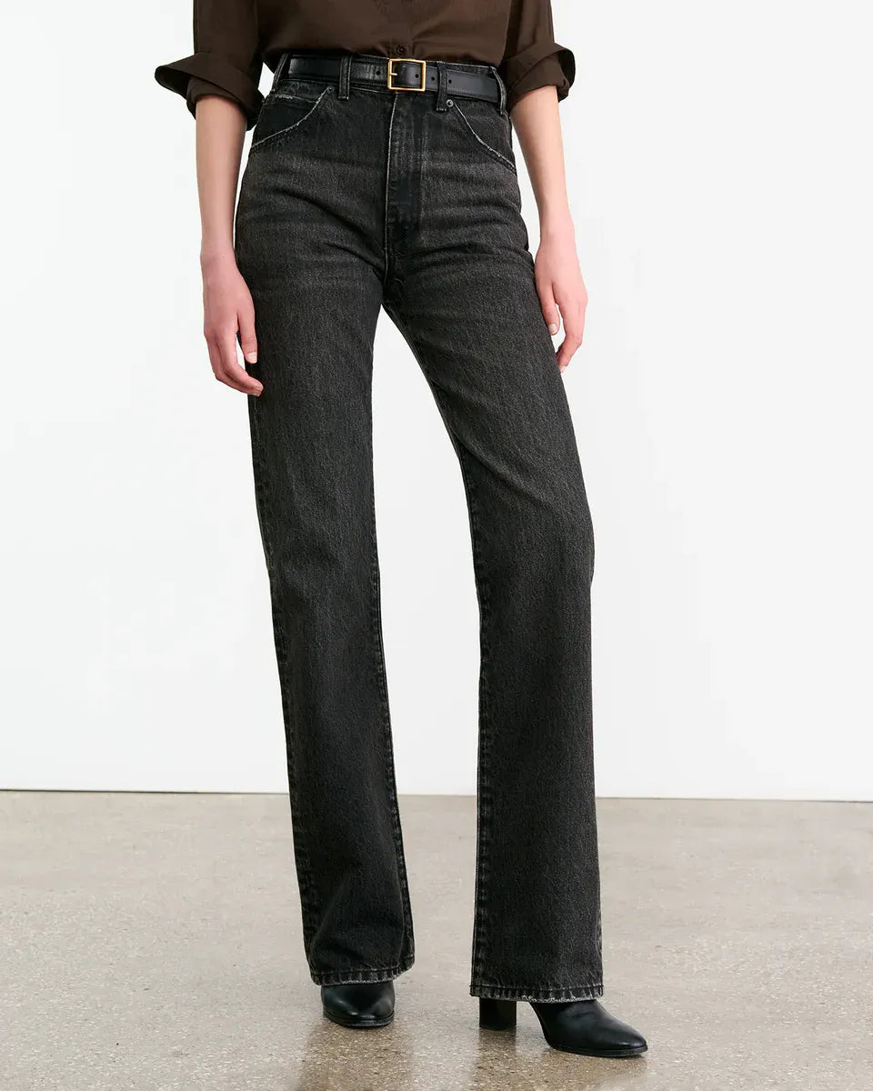 Jeans Joan in Stone Black Wash