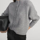 Cardigan The Cashmere Fleck in Silver