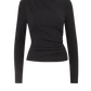 Longsleeve Mylie Mock Neck in Black
