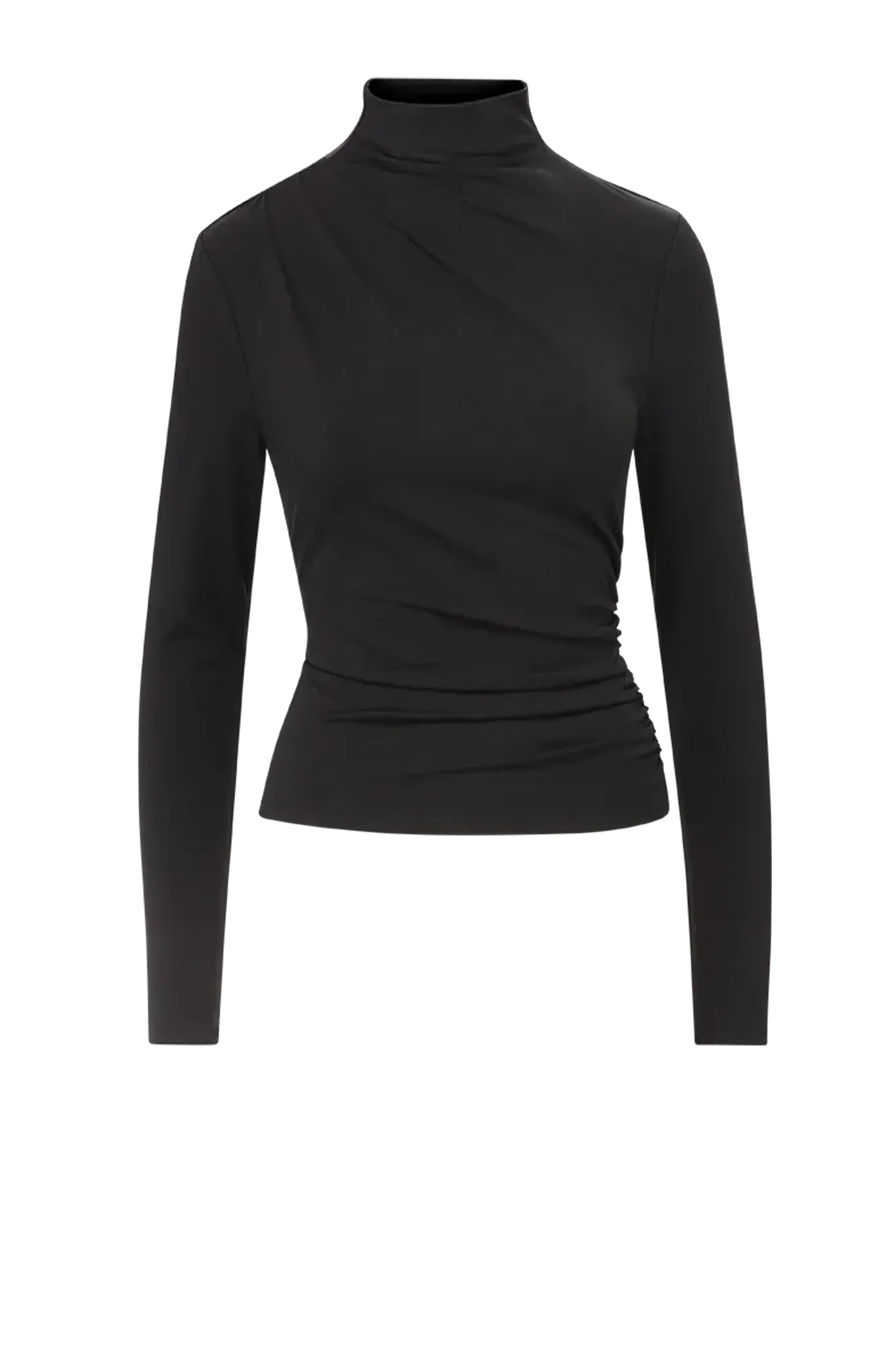Longsleeve Mylie Mock Neck in Black
