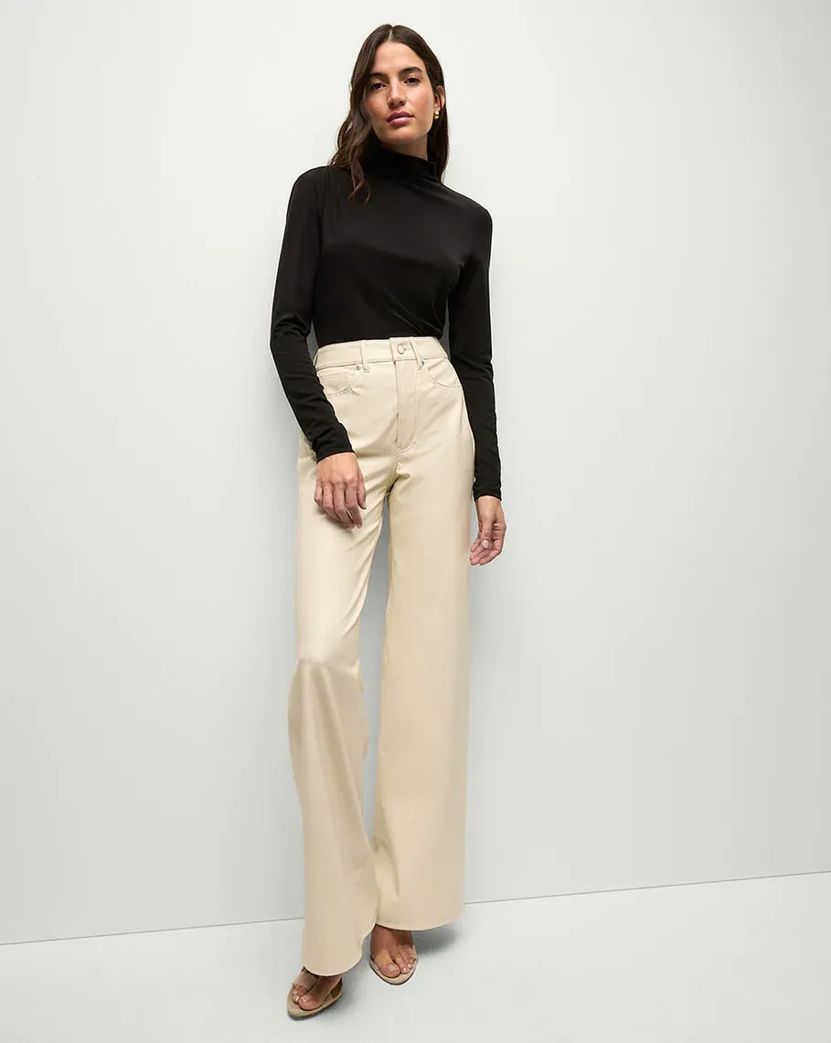 Longsleeve Mylie Mock Neck in Black
