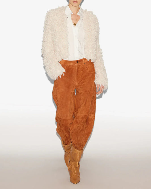 Jacke Fedra in Ecru