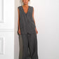 Weste Oversized Miyu In Grey