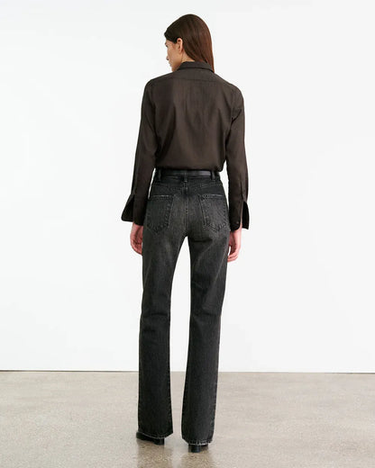 Shirt Cotton Voile NL in Chocolate Brown