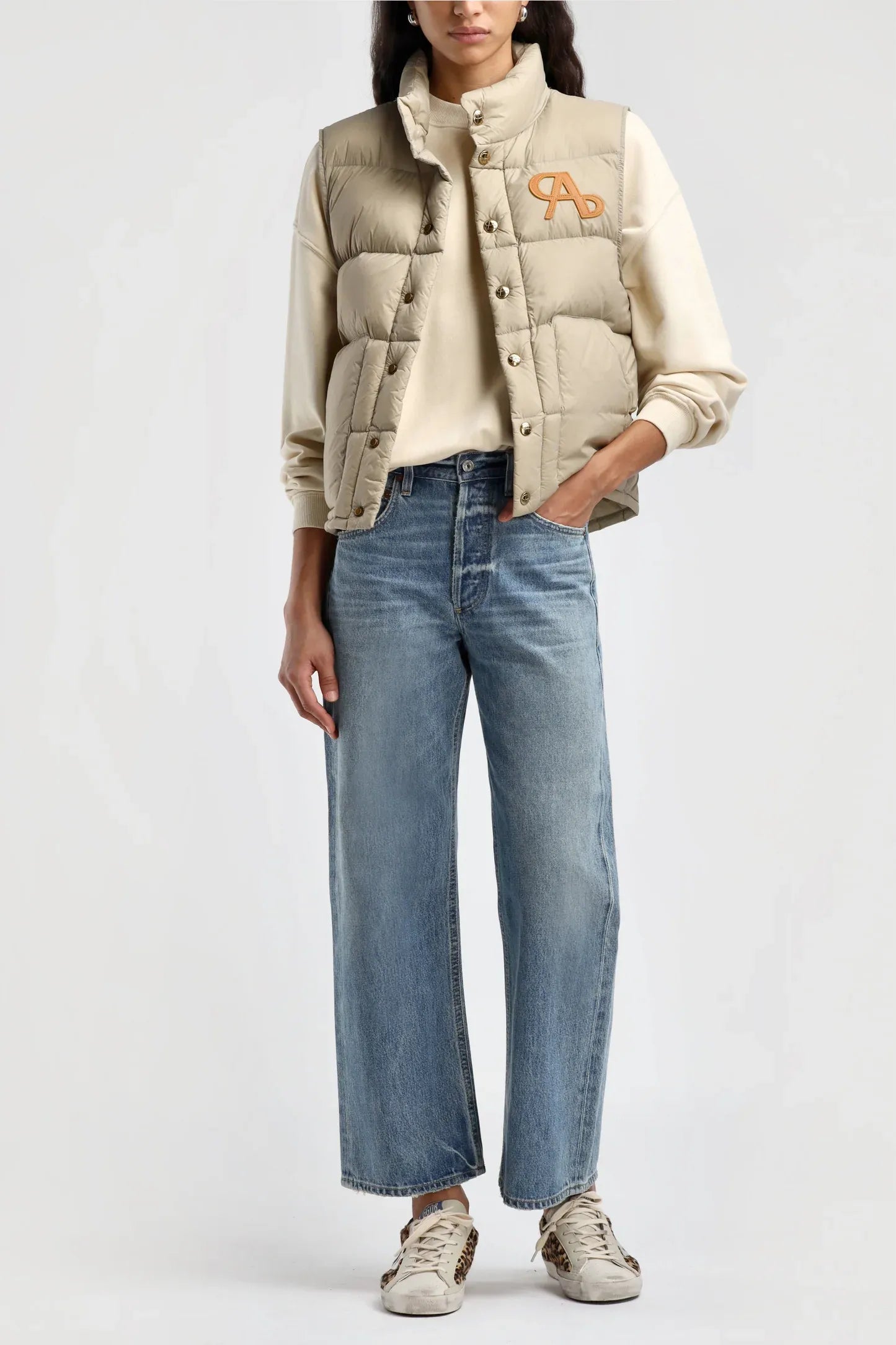 Weste Saint Honore in Beige