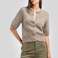 Cardigan  Poupette in Warm Taupe