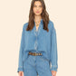 Bluse Gia in Voyage Blue