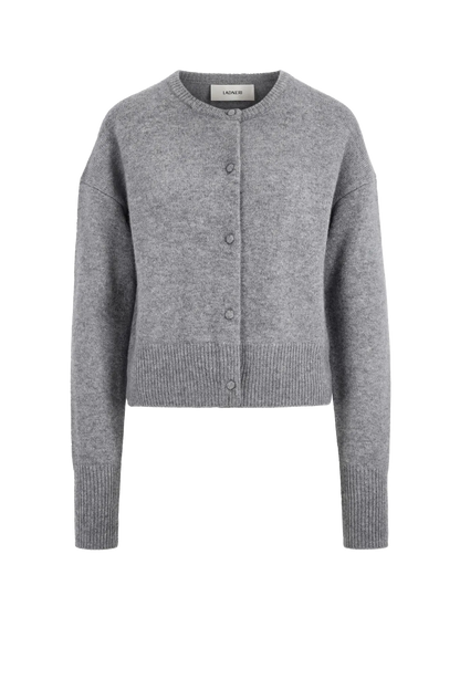 Cardigan Noemie in Silver Grey
