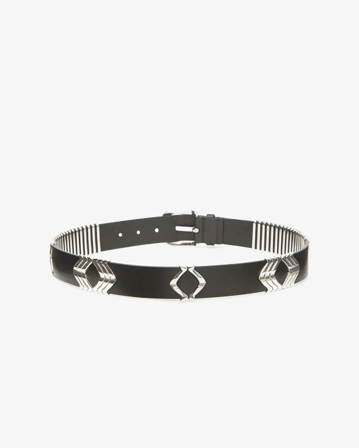 Gürtel Tehora in Black/Silver