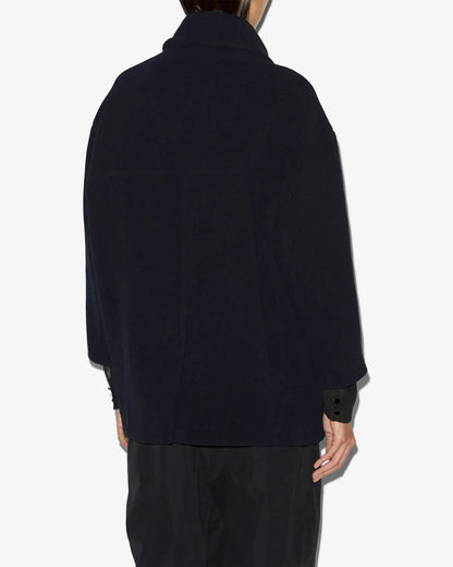 Mantel Fiby in Black