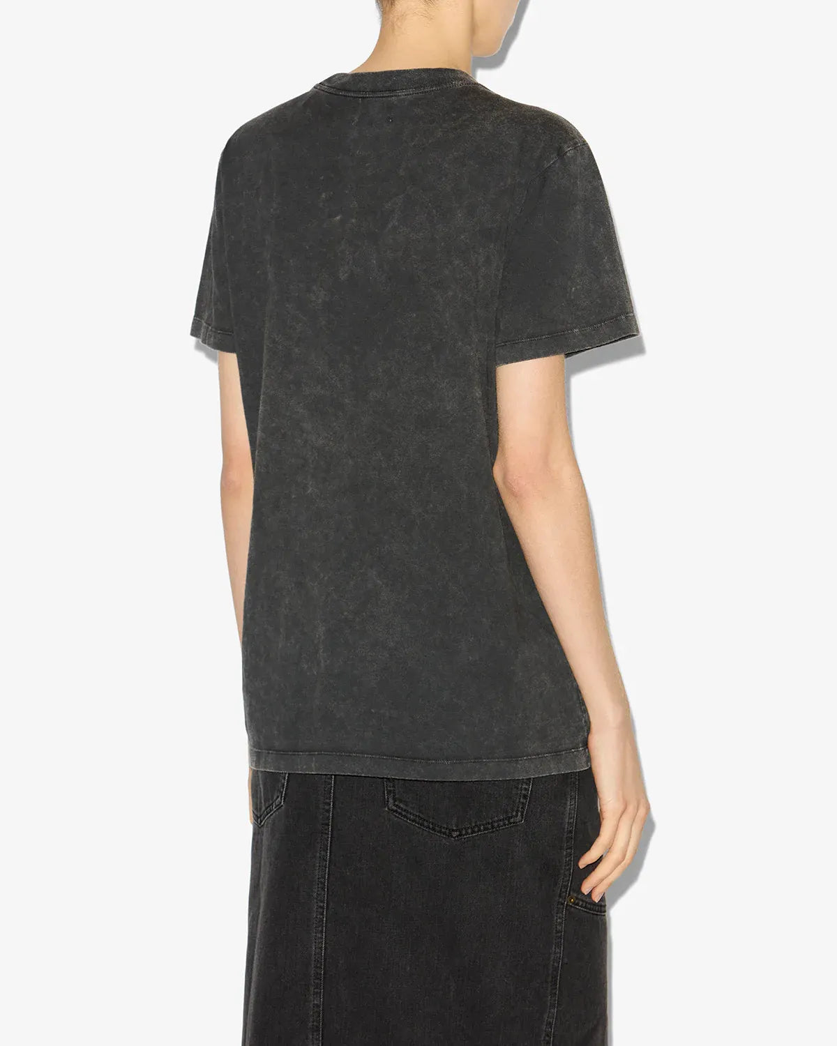 T-Shirt Zoeline in Faded Black