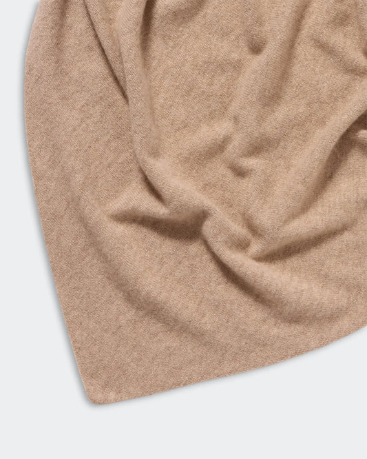 Cashmere Tuch The Bandana in Taupe