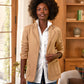 Sweat Shirt Blazer Dublin in Camel