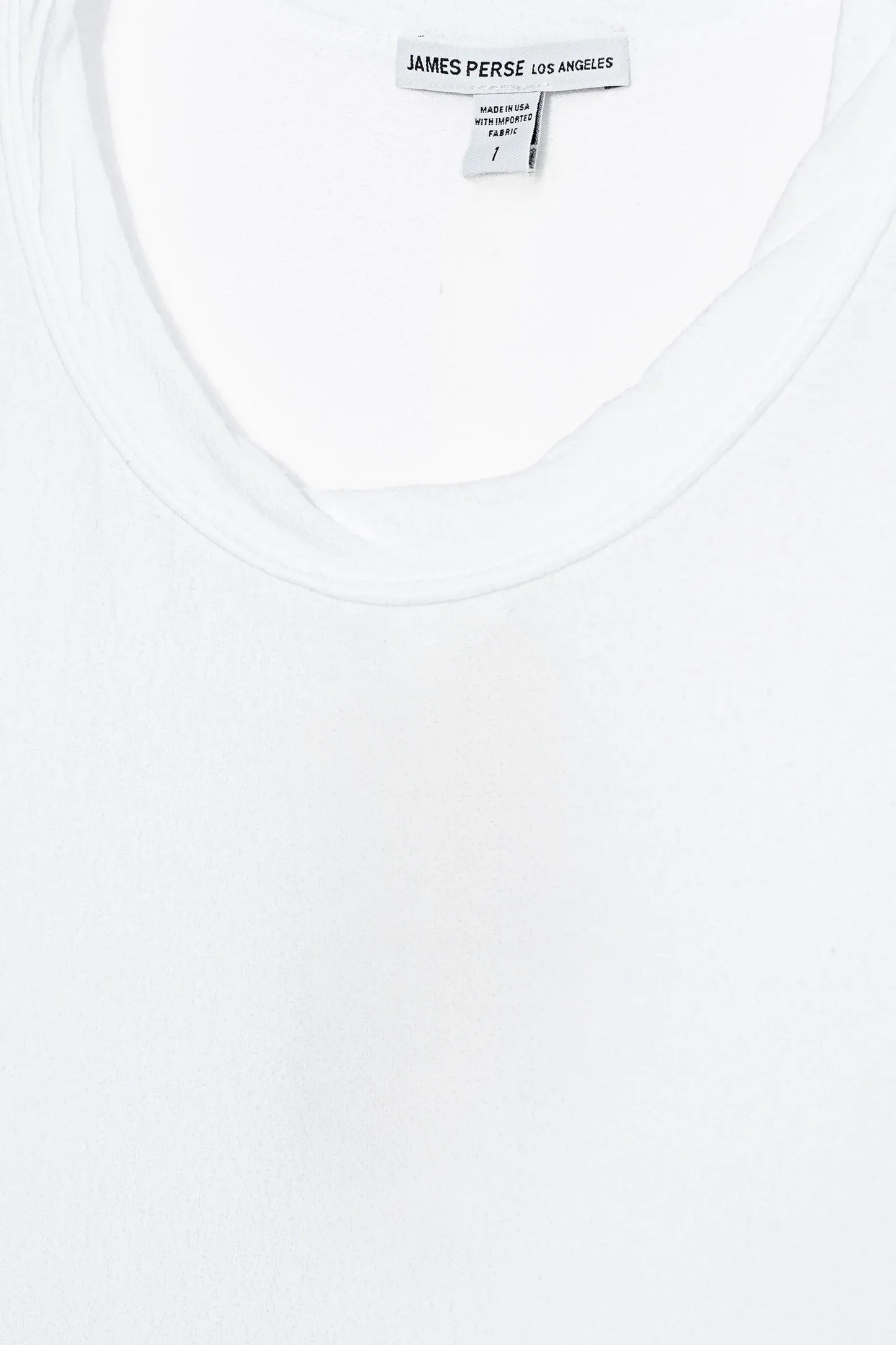 T-Shirt Crepe Jsy Oversized Crew in White