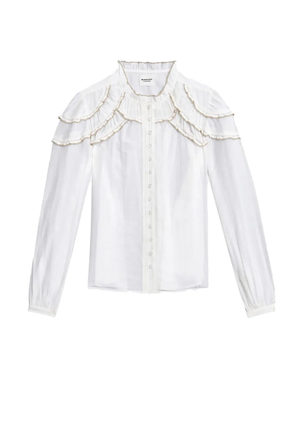Bluse Christa in White