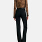 Bluse Gaia Slim in Vintage Leopard Print