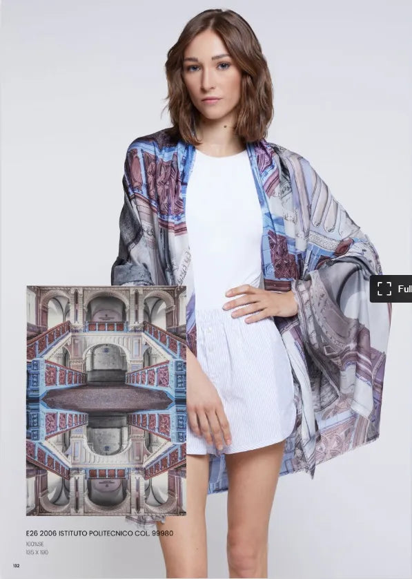 Schal Istituto in Brown