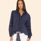 Bluse Renata in Navy